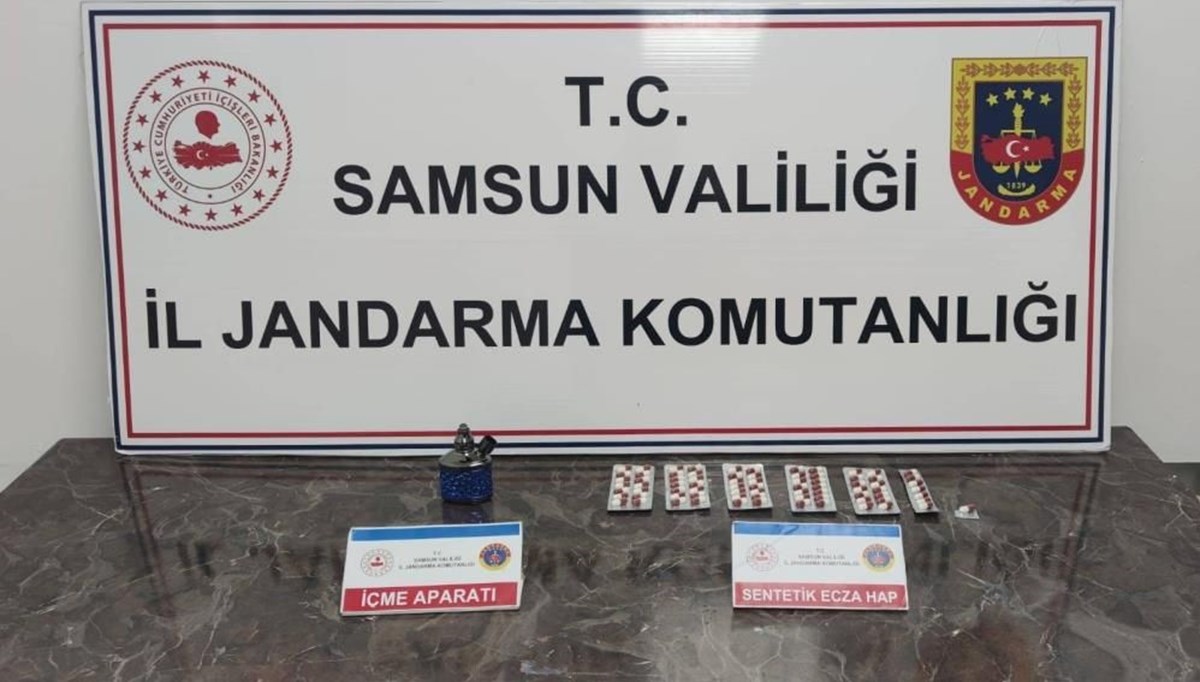 Samsun’da uyuşturucu baskını