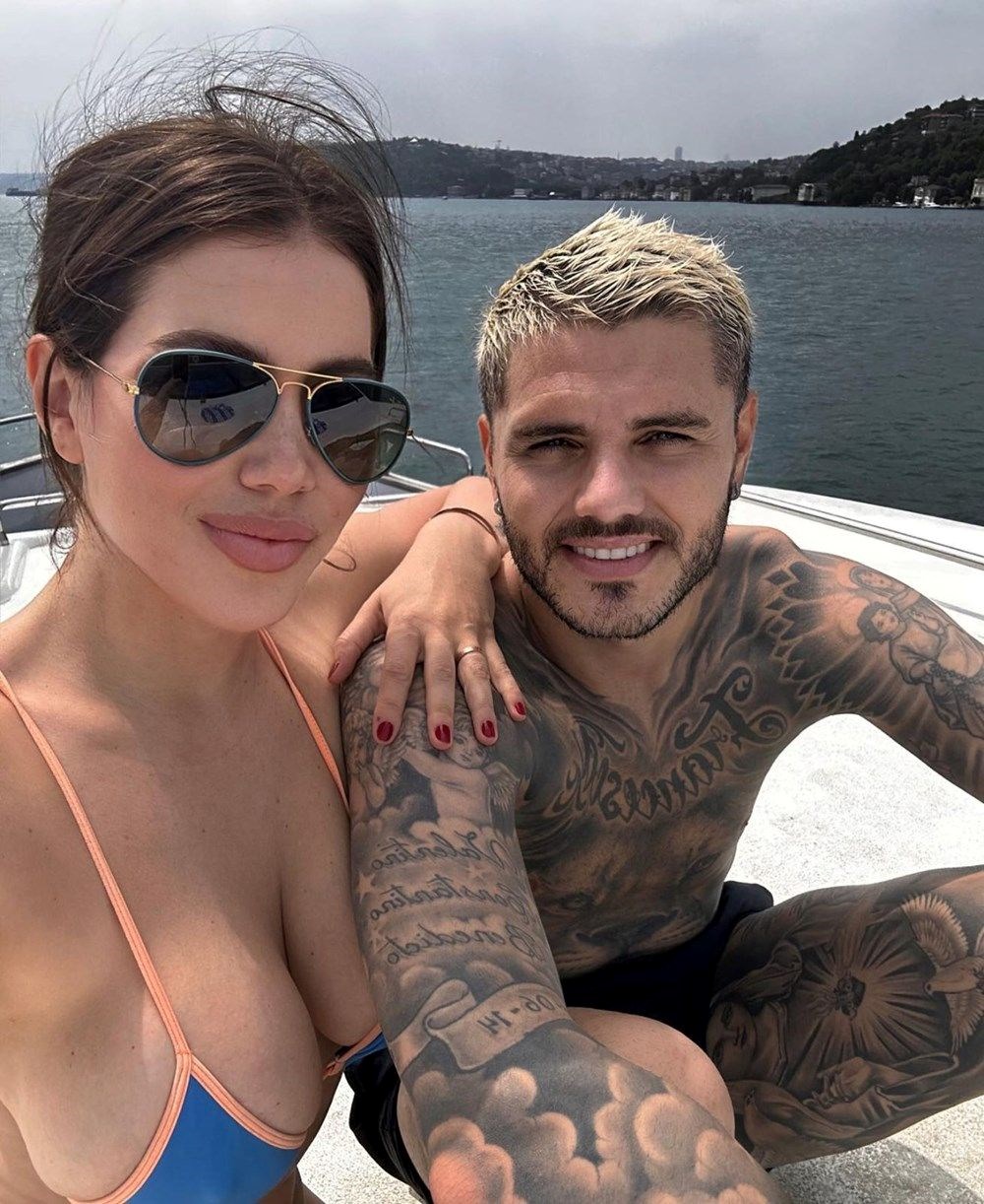 Icardi'den ayrılık kararı alan Wanda Nara, L-Gante ile buluştu - 2