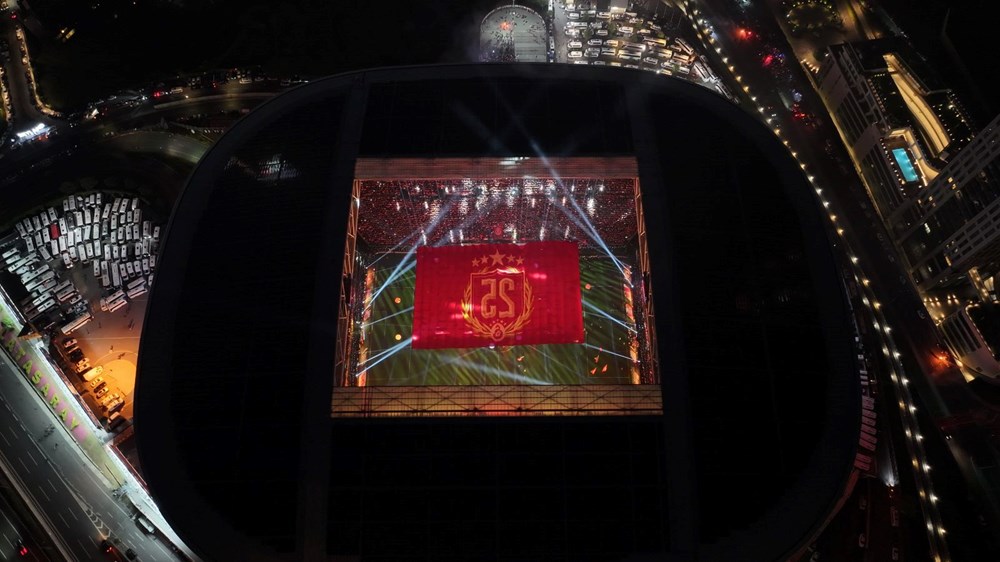 Galatasaray'da büyük şölen: Görkemli kutlama Yenikapı'da 78 SqsRR
