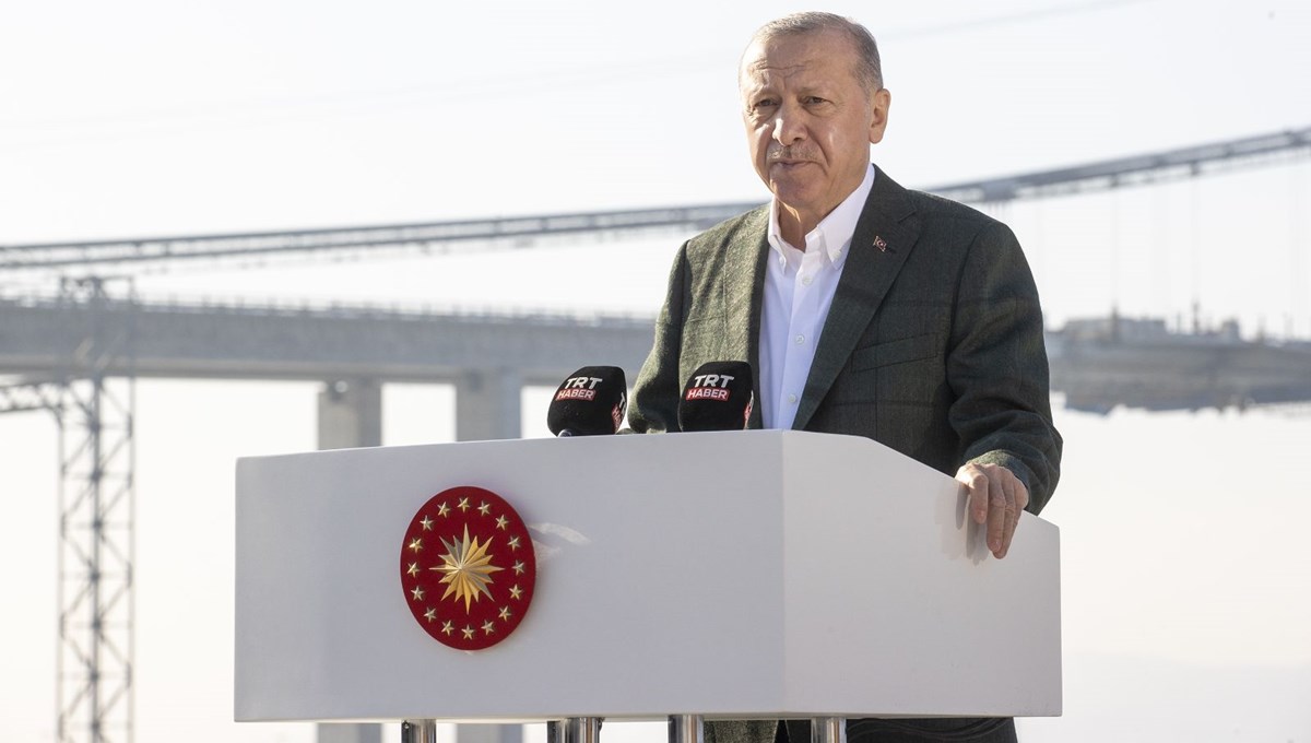 Cumhurbaşkanı Erdoğan'dan muhalefete Kanal İstanbul tepkisi