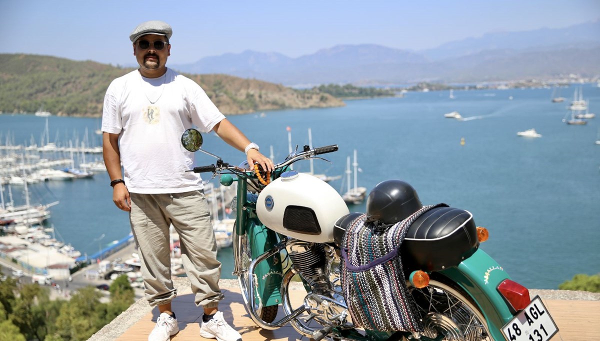 1973 model motosikleti yeniledi: Amcasından yadigardı, hayali gerçek oldu 1973 model motosikleti yeniledi: Amcasından yadigardı, hayali gerçek oldu