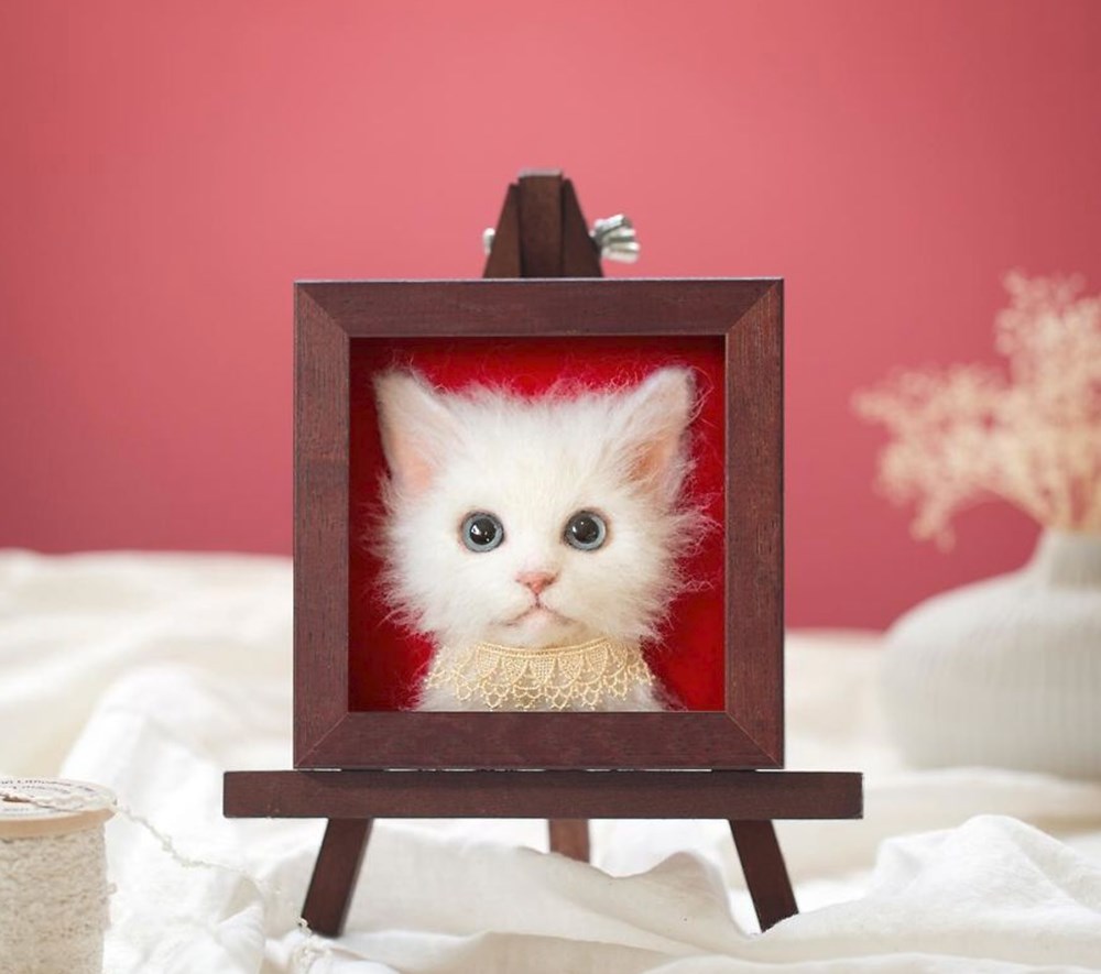Japon sanatçıdan 3 boyutlu kedi portreleri NTV