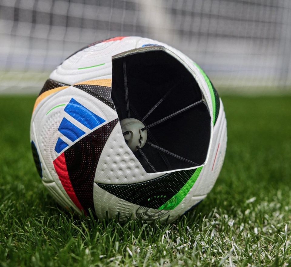 EURO 2024'te kullanılacak top tanıtıldı - 1