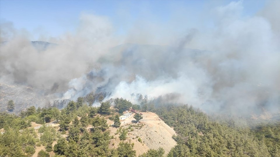 Bodrum ve Milas'taki yangınlar kontrol altında - 1