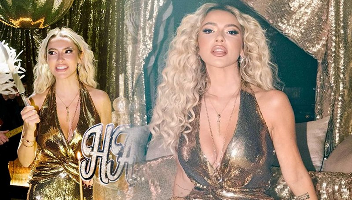 Hadise 39 yaşına bastı! İşte şarkıcının görkemli doğum günü partisinden kareler