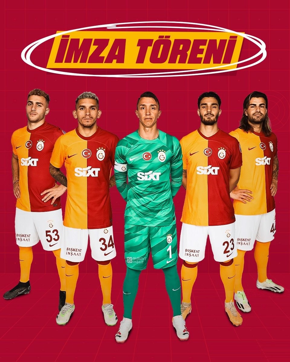 Galatasaray 5 futbolcusuyla sözleşme uzattı - 1