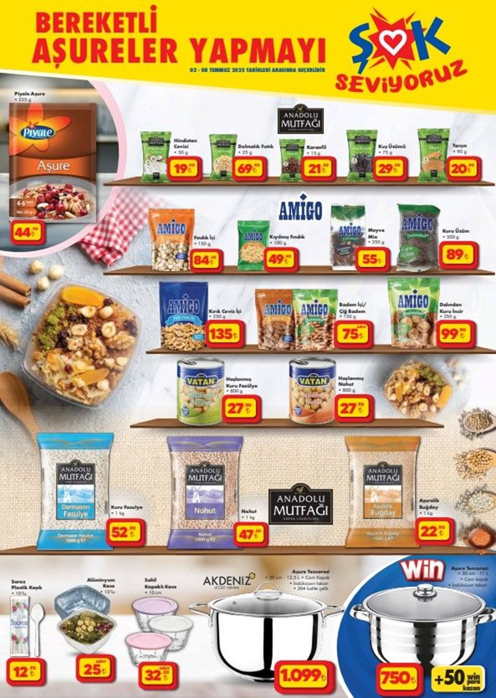 ŞOK aktüel 2-8 Temmuz: ŞOK aktüel ürünlerde aşure günü esintisi! Bu hafta; kamp sandalyeleri, termos, piknik çantası, vantilatör, spa matı satışta - 4