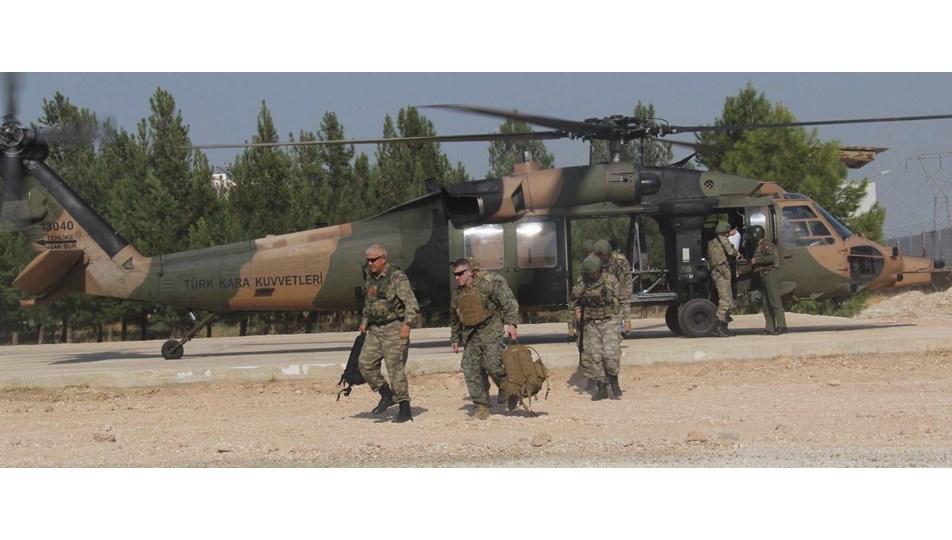 Fırat'ın doğusunda Türkiye ile ABD'den ikinci ortak helikopter uçuşu