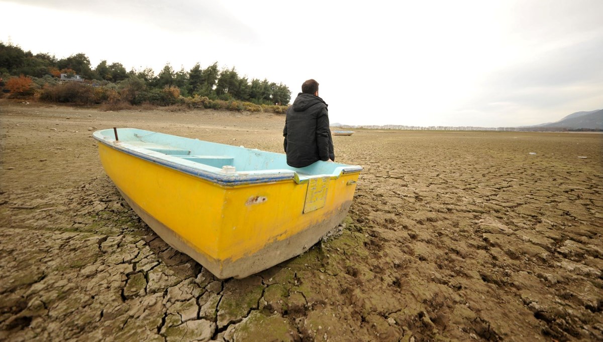 Gölbaşı Barajı'nın yüzde 70'i kurudu
