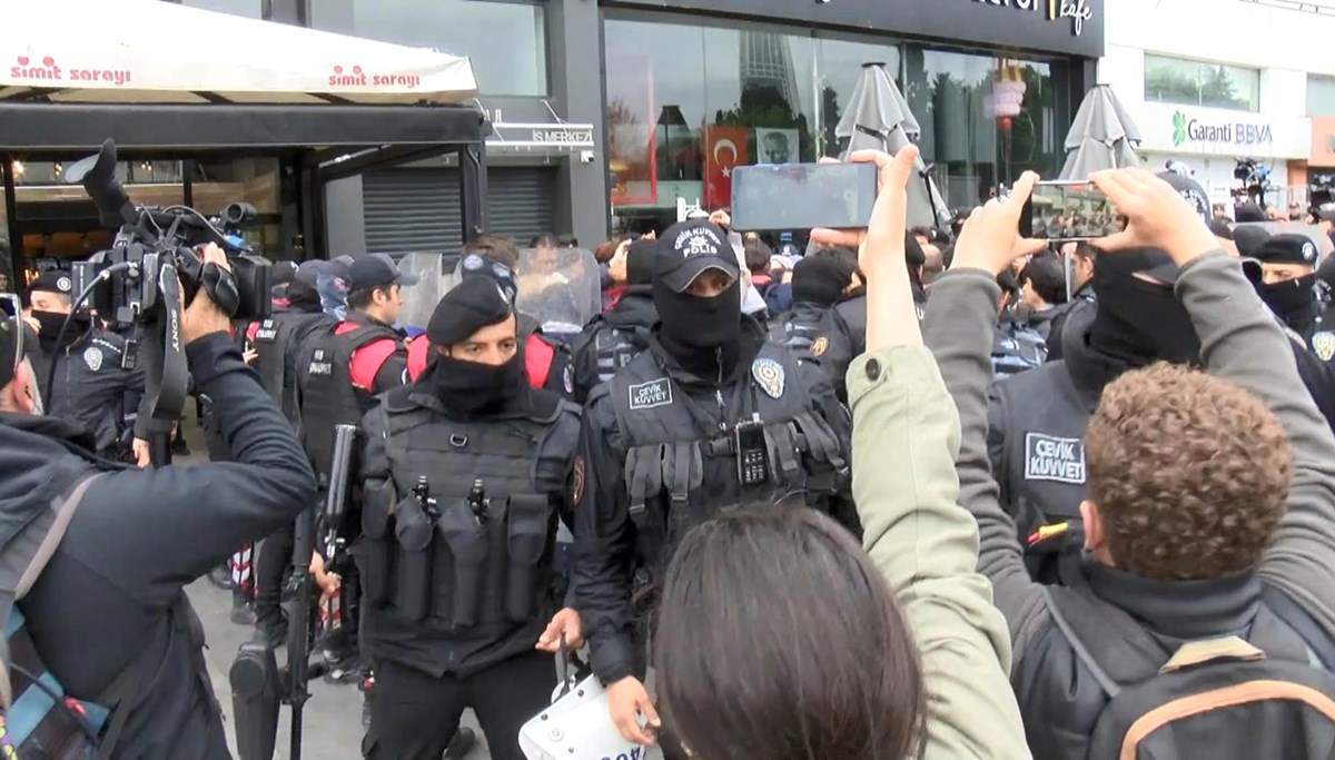 Mecidiyeköy'de 1 Mayıs gerginliği