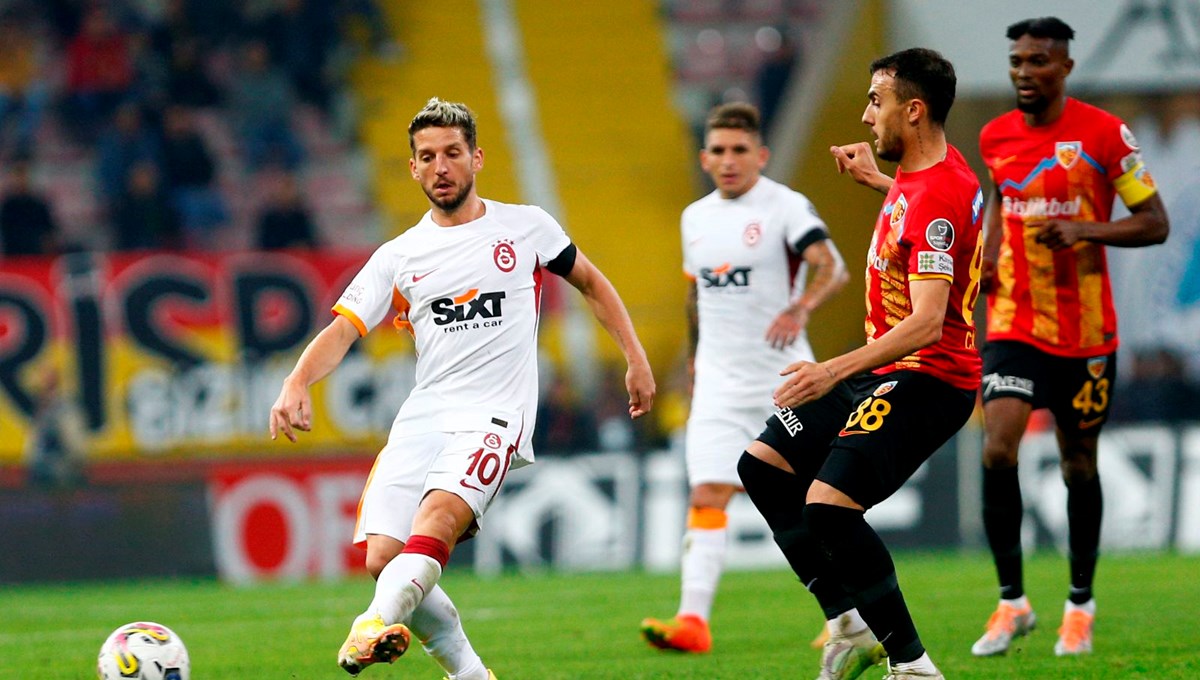 Galatasaray, Kayseri'den puansız dönüyor