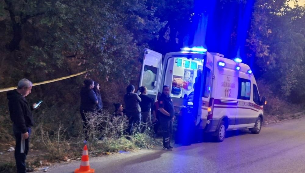 Motosikletle giderken kalp krizi geçirdi