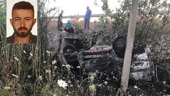 Takla atan araç, elektrik direğiyle çarpıştı: 1 kişi öldü