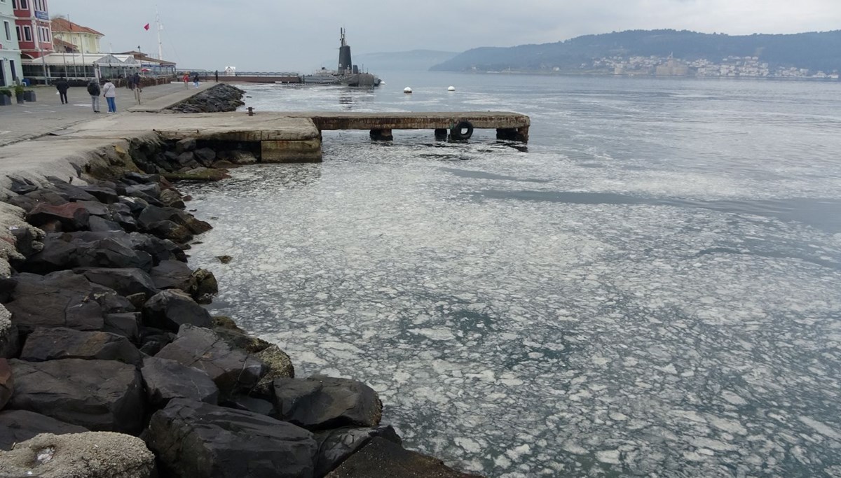 İstanbul'dan sonra müsilajın yeni adresi Çanakkale Boğazı