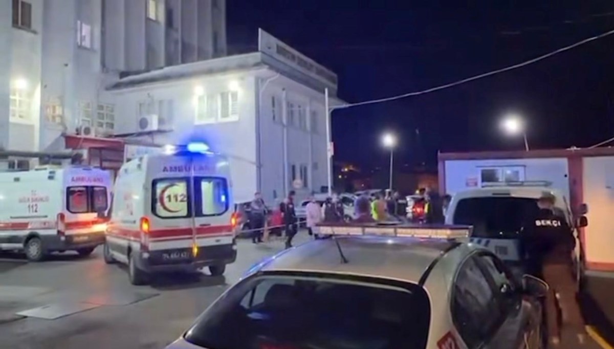 Amasra'da kafede kavga: Yedi yaralı