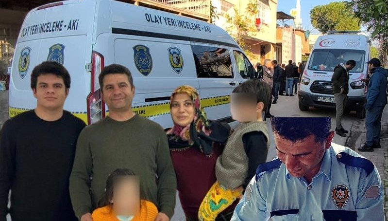 Polis memuru katliam yaptı: 5 kişiyi katlettikten sonra başka akrabalarını öldürmeye giderken yakalandı