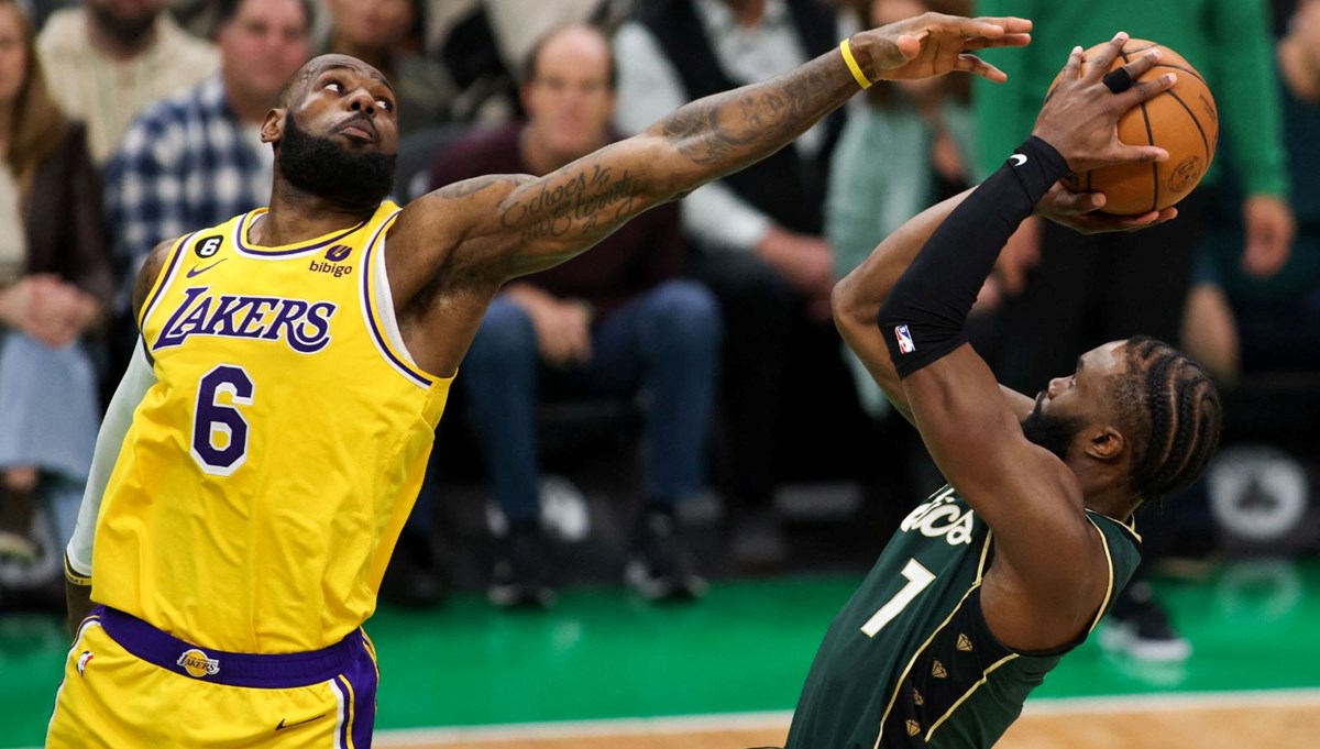 NBA lideri Celtics, Lakers'ı uzatmada devirdi