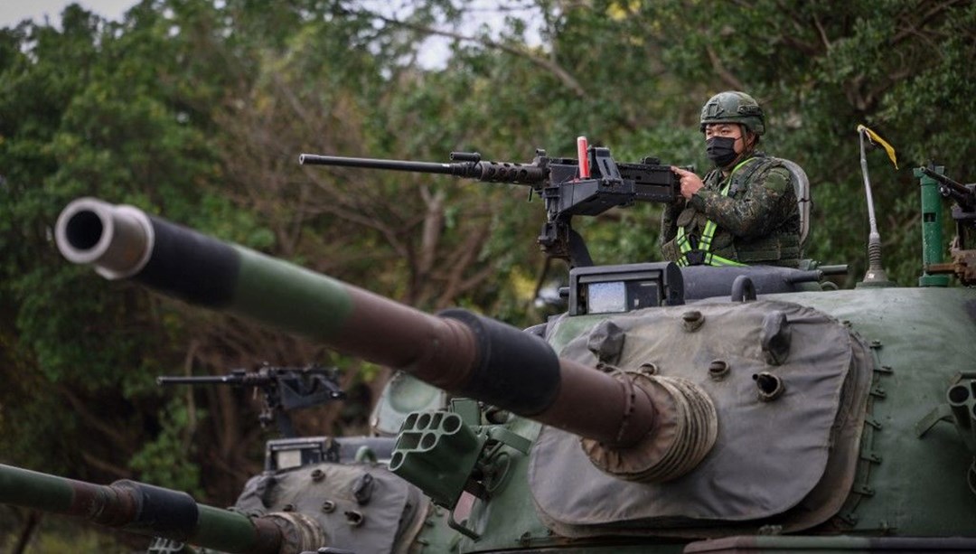 Çin'den Tayvan çevresinde kapsamlı askeri tatbikat