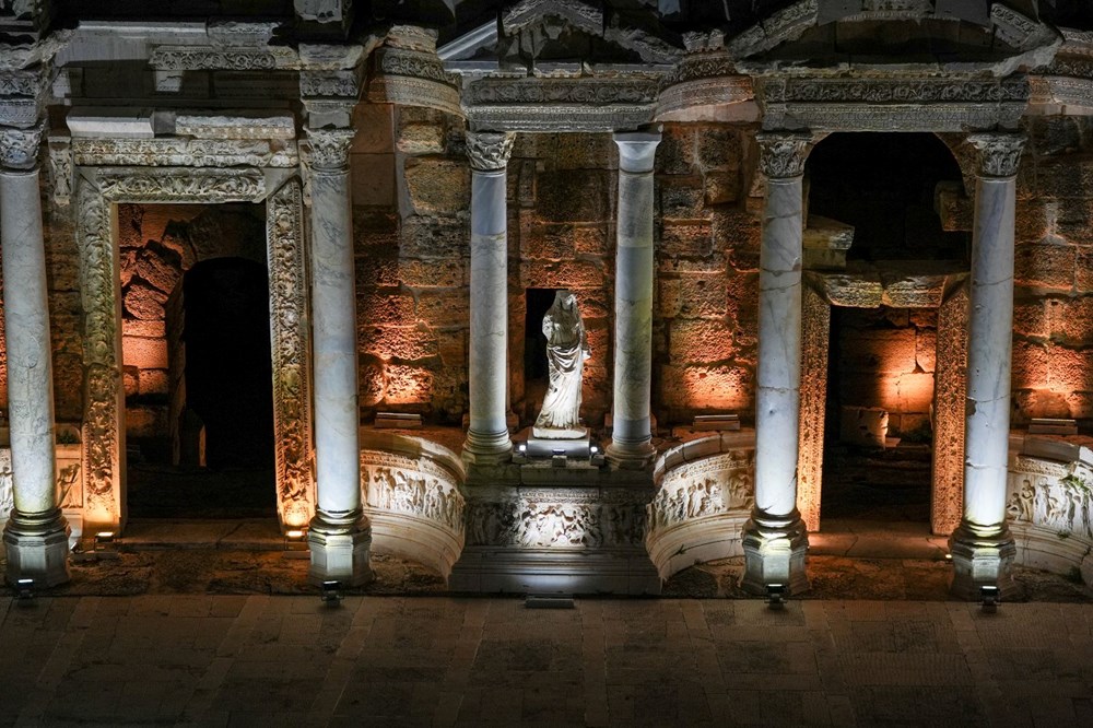 Gece müzeciliğinin başladığı Pamukkale'de 3 milyon ziyaretçi hedefi - 15