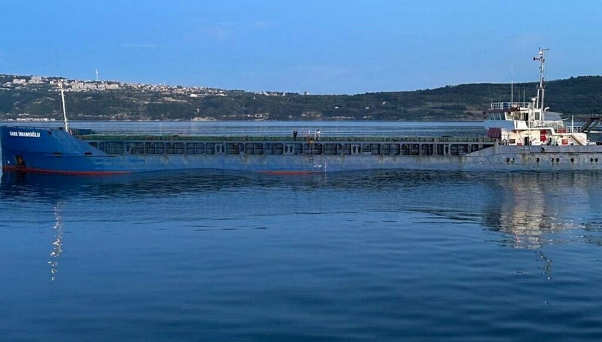 Çanakkale Boğazı'nda gemi arızası