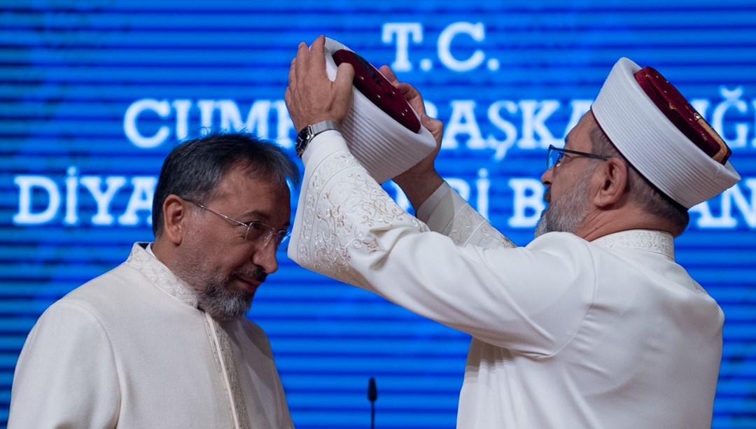 Diyanet İşleri Başkanlığı'nda devir teslim töreni