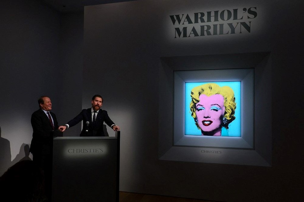 Andy Warhol'un Marilyn Monroe portresine rekor fiyat - 2