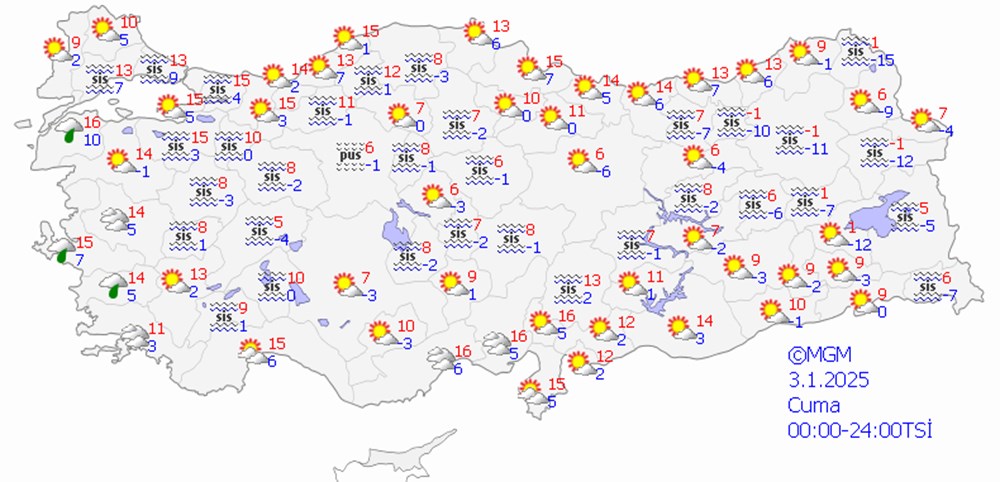 Bugün 9 il için uyarı | Yılbaşında hava nasıl olacak? - 18