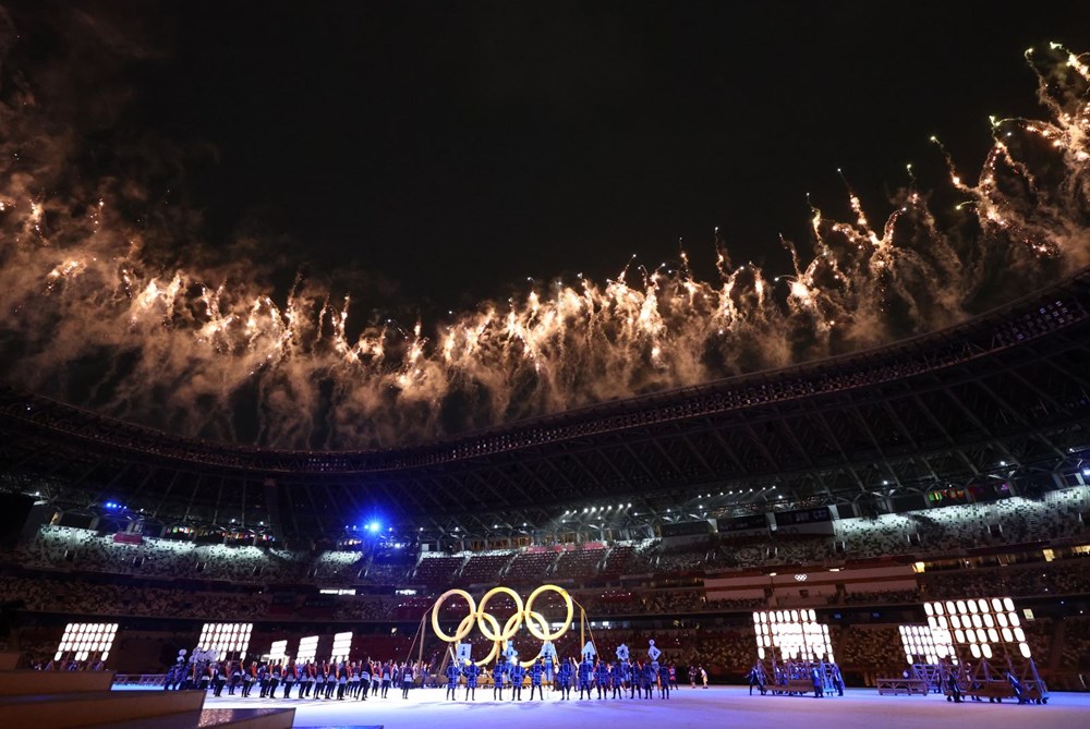 2020 Tokyo Olimpiyatları görkemli açılış töreniyle başladı - 51