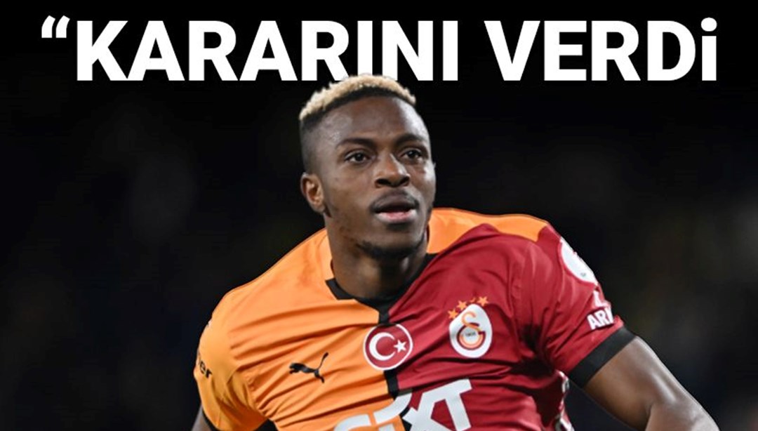 Galatasaray taraftarına Victor Osimhen'den kötü haber: Yeni adresi netleşti