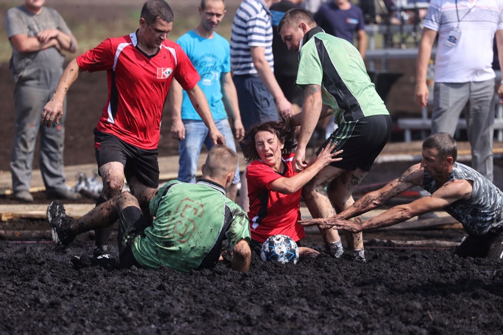Beyaz Rusya'da bataklık futbol turnuvası - 12