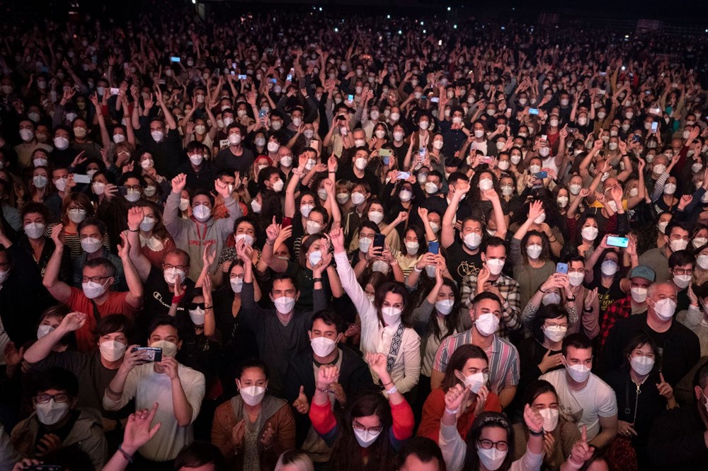 Barcelona'da yapılan 5 bin kişilik konser deneyi sonuçlandı - 7