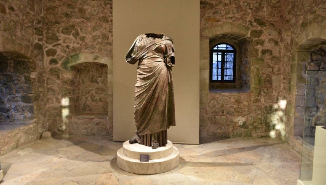 2 bin 200 yıllık "Denizden gelen kadın" ilk kez sergilendi