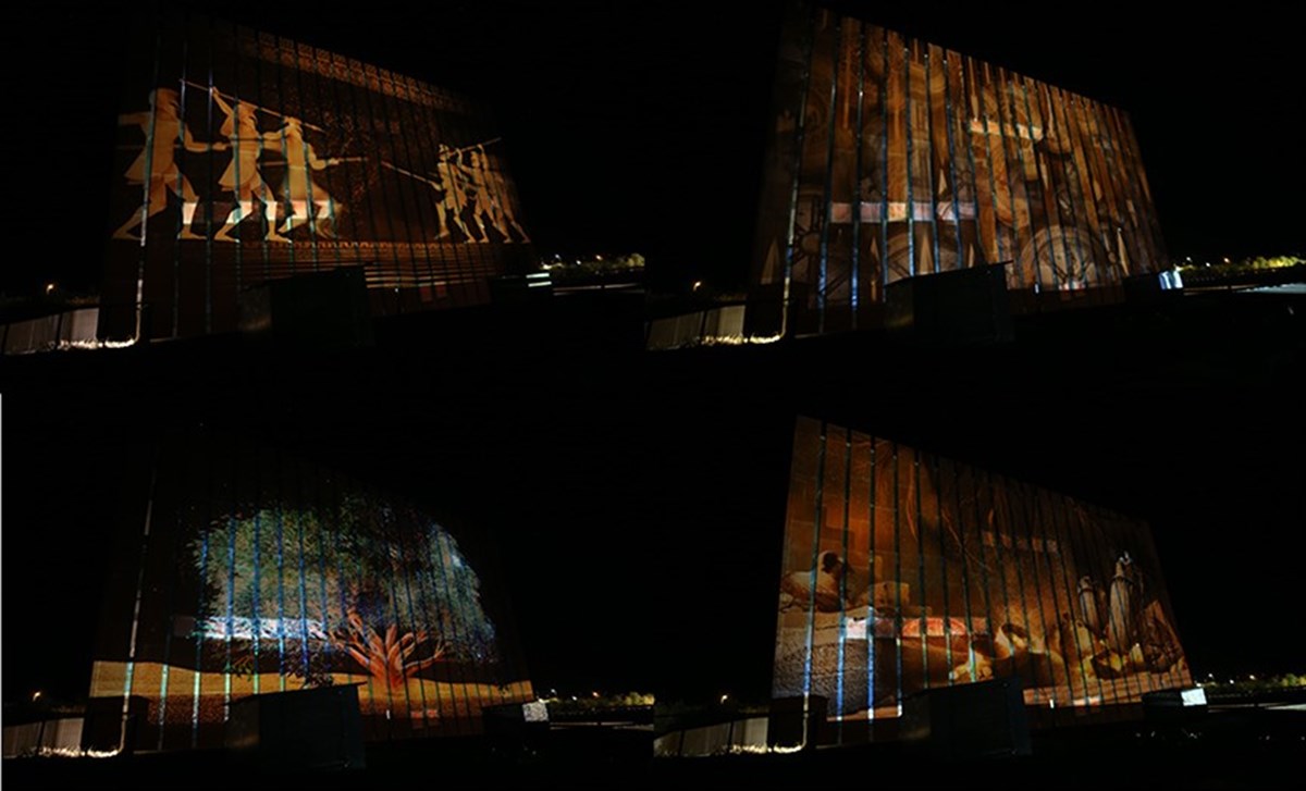 Troya Müzesi'nde '3D Mapping' gösterimi yapıldı - 2