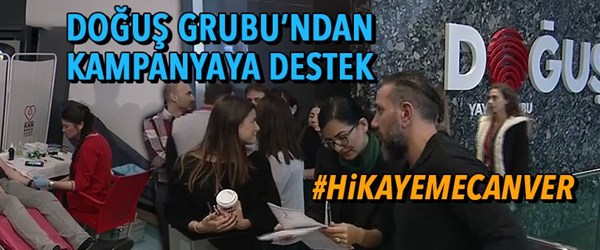 Doğuş Yayın Grubu'ndan Nazlı'nın başlattığı kampanyaya destek 