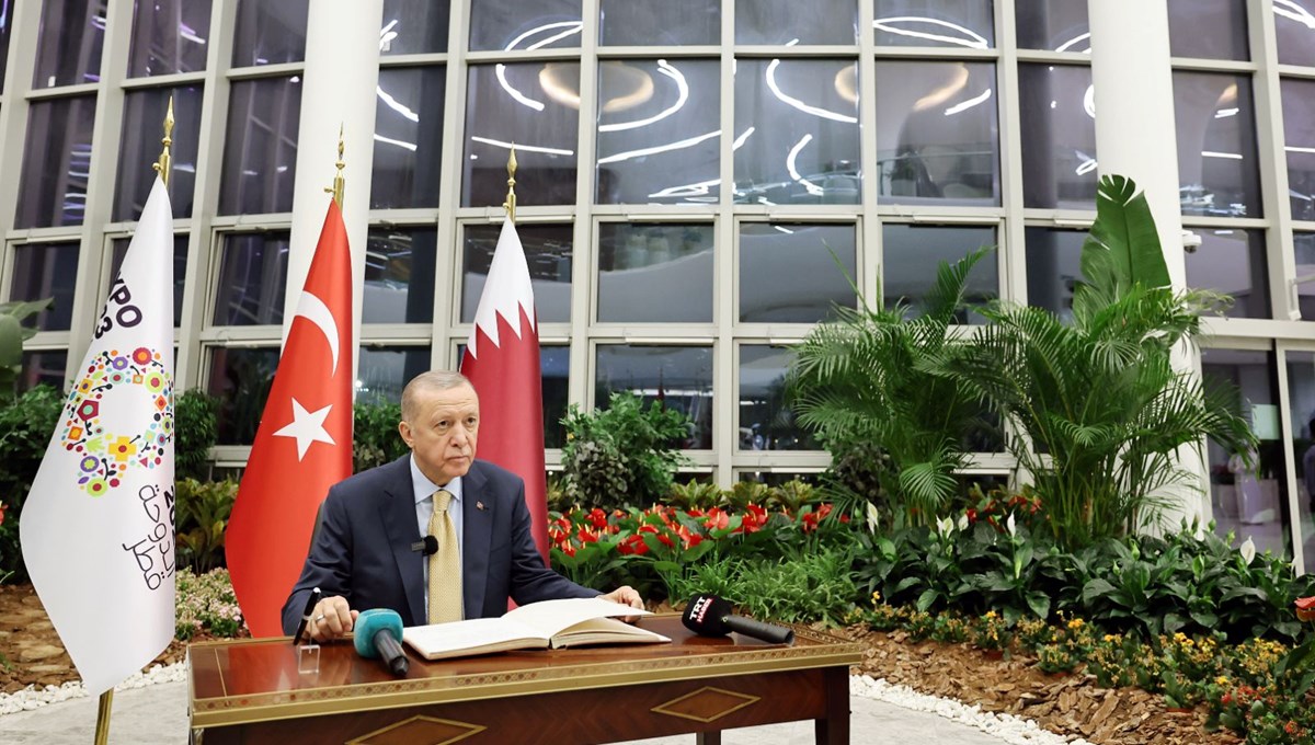Cumhurbaşkanı Erdoğan, EXPO 2023 fuar alanını ziyaret etti Cumhurbaşkanı Erdoğan, EXPO 2023 fuar alanını ziyaret etti