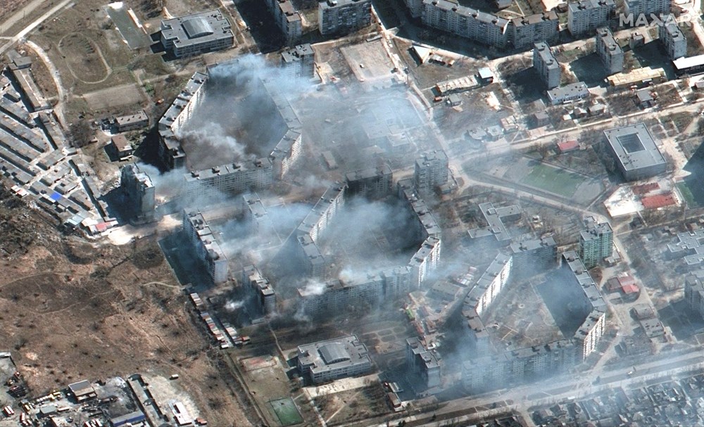 Rusya’nın saldırdığı Ukrayna şehirlerinin uydu görüntüleri
ortaya çıktı - 14