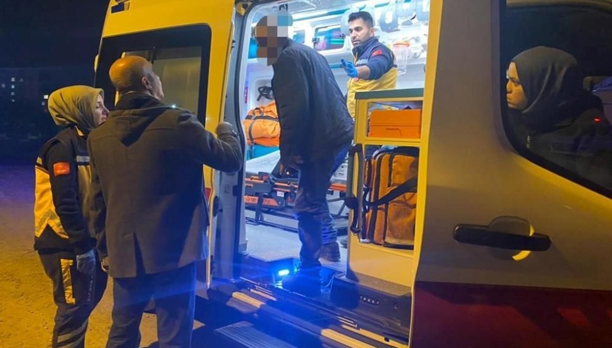 Eşini dövdü: Polisten kaçarken kaza yaptı Eşini dövdü: Polisten kaçarken kaza yaptı