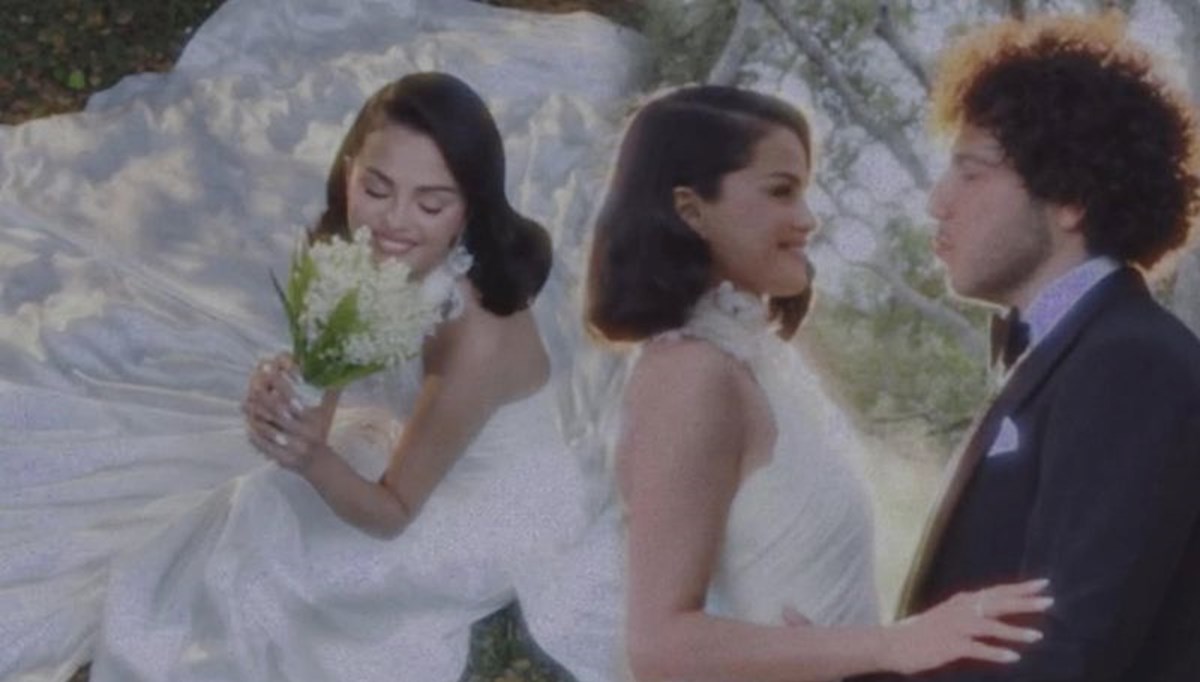 Selena Gomez'le evlenen Benny Blanco'dan düğün pozları