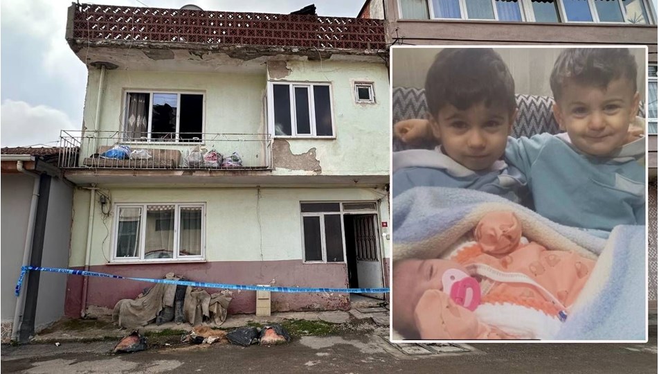 Ekmek almaya gitti, iki evladından oldu