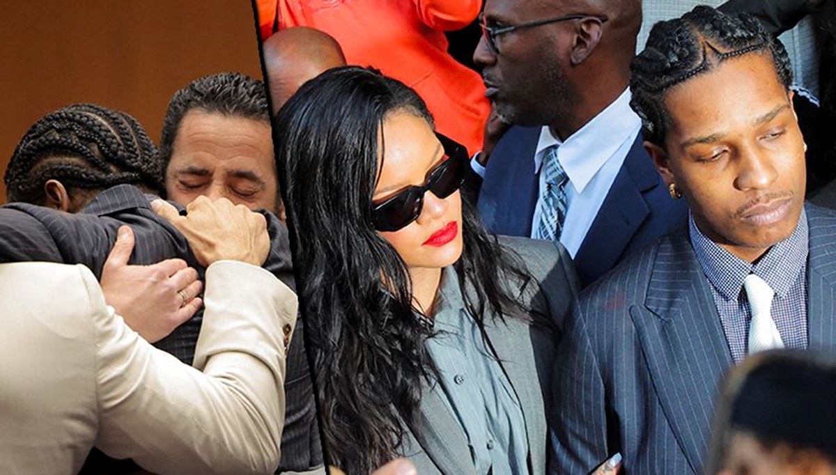 Rapçi ASAP Rocky suçsuz bulundu! Karar açıklanır açıklanmaz gözyaşlarına boğuldu