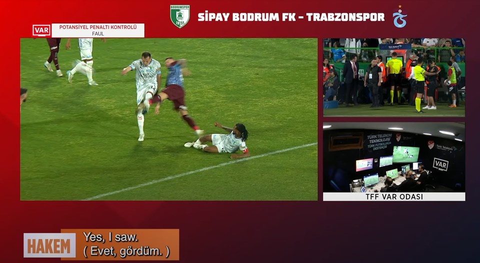 Süper Lig'de 36. haftanın VAR kayıtları açıkladı - 1