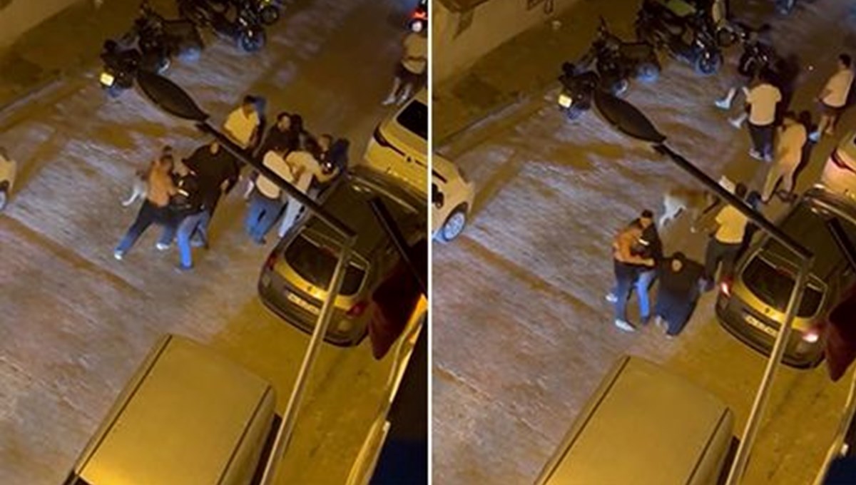 Kağıthane'de yumruklu kavga Kağıthane'de yumruklu kavga