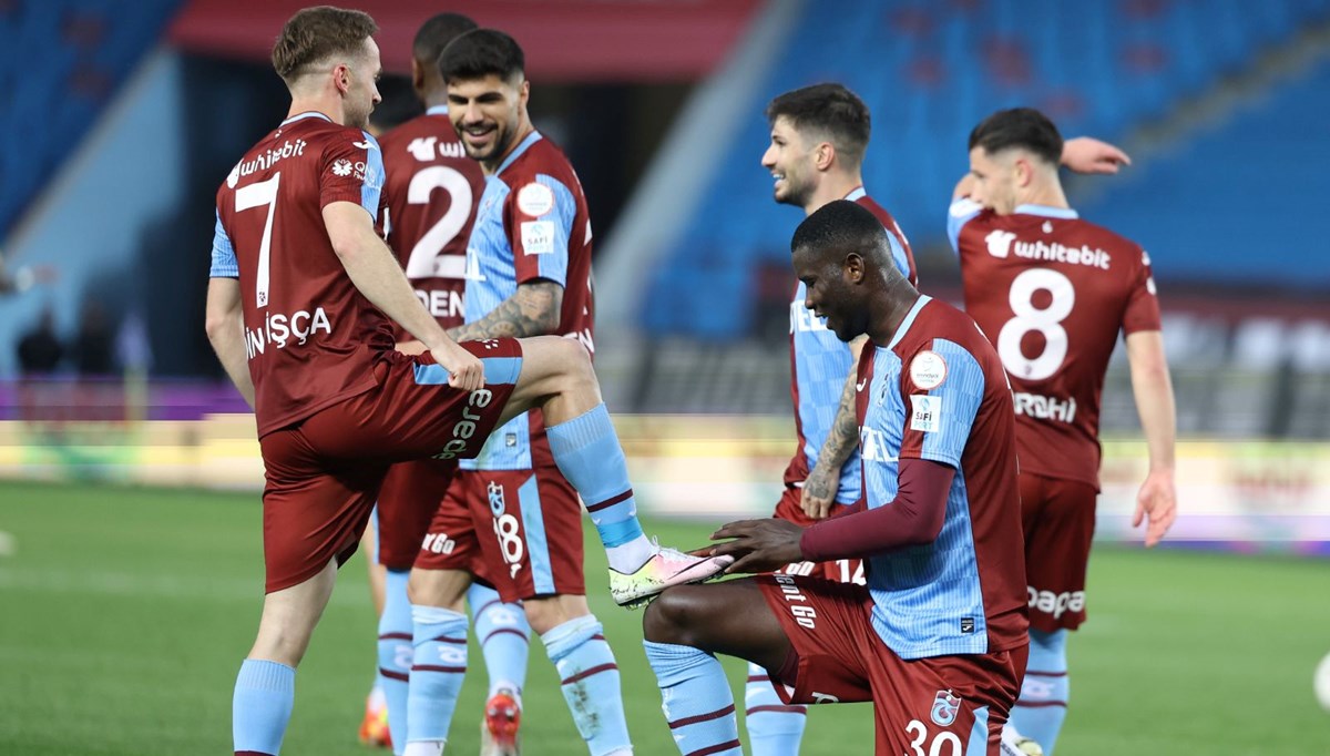 Trabzonspor'da Onuachu ve Visca yıldızlaştı