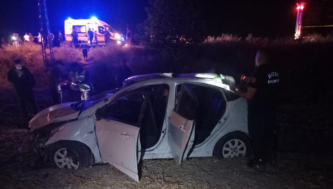 Hatay'da trafik kazası: 3 yaralı