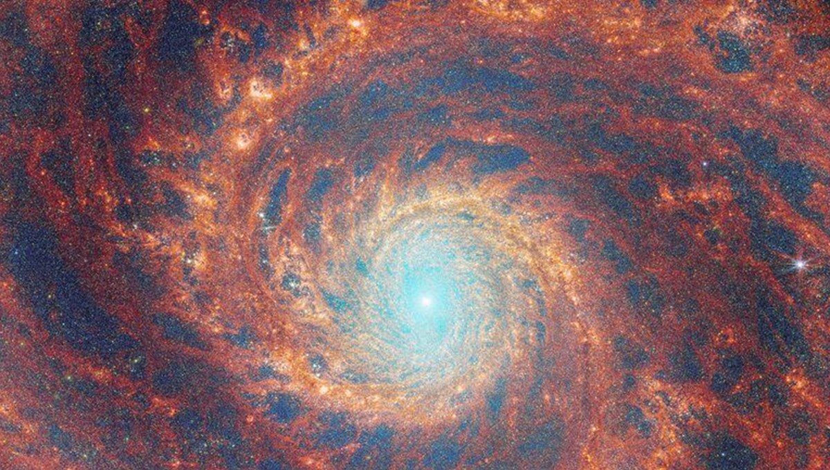 James Webb Teleskobu, Messier 51'in görüntülerini paylaştı: Evrende yeni keşiflere yol açacak