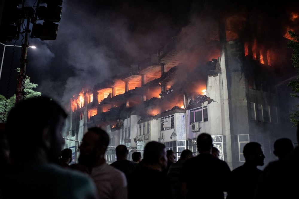 Başakşehir İkitelli Organize Sanayi Bölgesi'nde yangın - 9