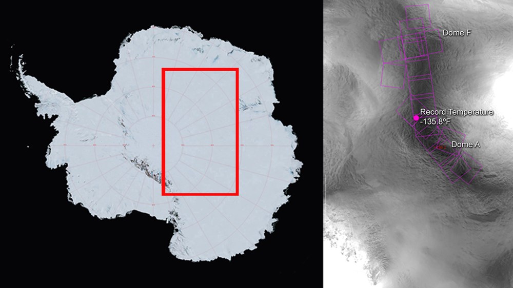 NASA Dünya'daki en soğuk noktayı paylaştı - 2