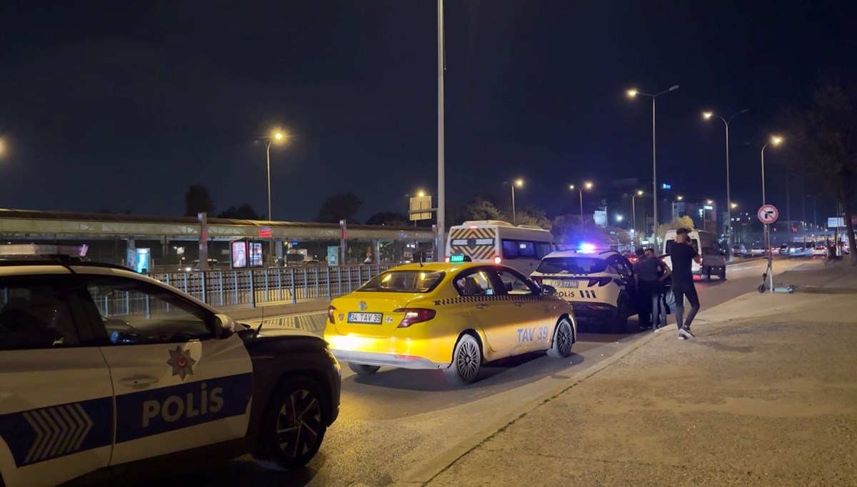İstanbul’da taksiciye bıçaklı saldırı İstanbul’da taksiciye bıçaklı saldırı
