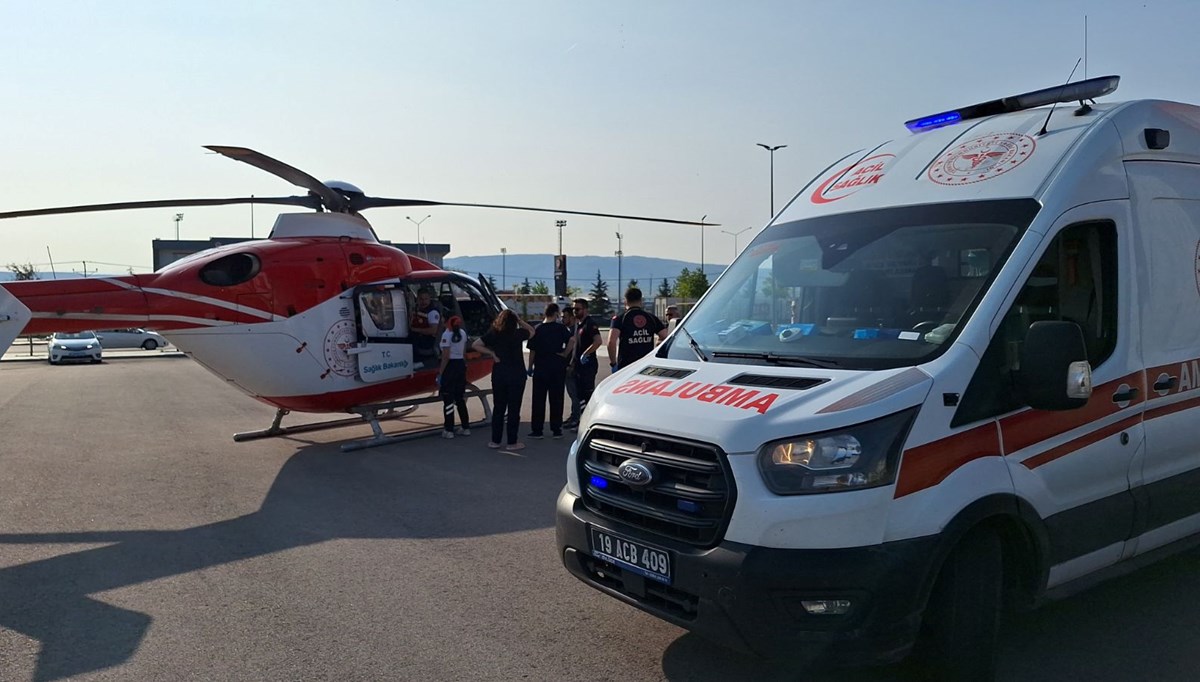 Ambulans helikopter, 2 aylık bebek için havalandı