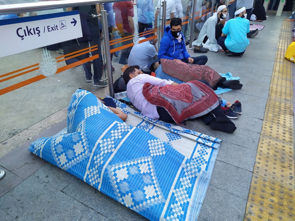 Ayasofya-i Kebir Camii Şerifi ibadete açıldı (Ayasofya'da 86 yıl sonra ilk namaz) - 43